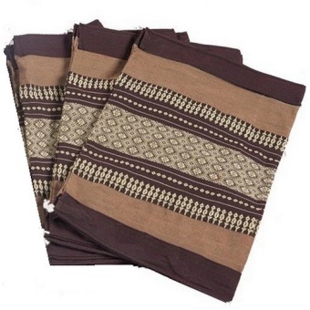 PRAEMAI ปลอกหมอน ลายไทยสำหรับใส่หมอนขิต ขนาด 50x25x15 cm. รุ่น M186 (แพ็ค 4 ผืน)