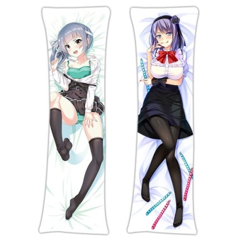Kigu Kawaii New Hotaru and Kasumi Anime Dakimakura Japanese Hugging Body Pillow Cover H3147-53