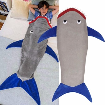 bb109-ผ้าห่มถุงนอนปลาฉลาม