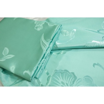 Light Silky Satin Blanket ผ้าแพรเพลาะ กันไรฝุ่น Cool Blanket for Summer (สีเขียวอ่อน)