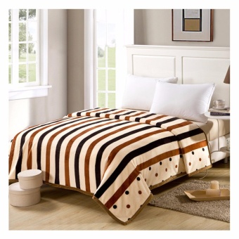Getagift ผ้าห่มนาโน Classic Stripes ขนาด 180x200 ซม.
