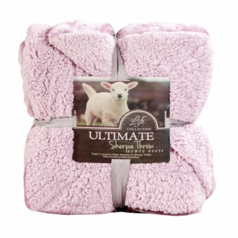 ผ้าห่มพรีเมี่ยมUltimate Sherpa Throw ขนาด200x230(6ฟุต) สีพิเศษ Exclusive Color ห่มสบาย น้ำหนักเบา นุ่มนิ่มสุดๆ