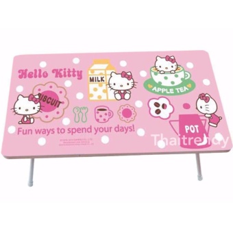 Thaitrendy โต๊ะญี่ปุ่น ขนาด 60x40 ลาย Hello Kitty