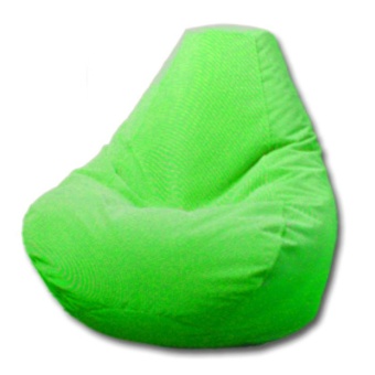 New Brand Bean Bag Gamer ผ้ากำมะหยี่ 60x70 cm (สีเขียวมะนาว)