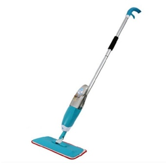 Jumper Spray Mop ไม้ถูพื้น รุ่นมีสเปรย์ฉีด 1 ด้าม พร้อมผ้าไมโครไฟเบอร์ (Blue)