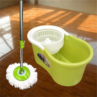 SKG ชุดถังปั่นไม้ม็อบ รุ่น SK-6623 (สีเขียวอ่อน)