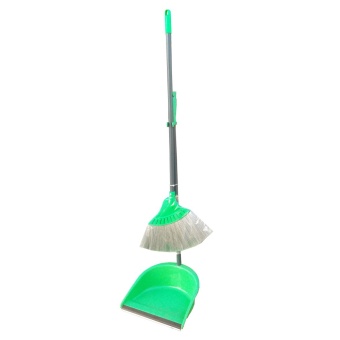 NCL ที่โกยผงพร้อมไม้กวาดพลาสติก รุ่น D3-BM4 - Green
