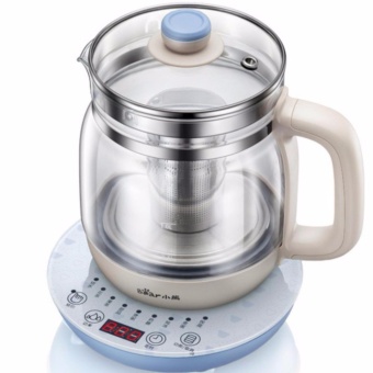 Bear YSH-A15G1 multifunctional thickening glass 1.5L intelligent health pot (Blue) - intl