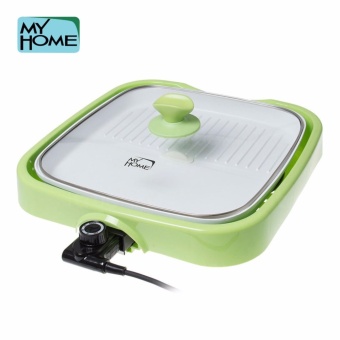 MY HOME กระทะไฟฟ้าอเนกประสงค์ รุ่น MHEP1004 สีเขียว