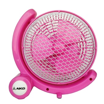 AIKO พัดลมตั้งโต๊ะ 6 นิ้ว AK-366 - สีชมพู