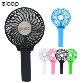 Eloop Handy พัดลมพกพา Handy Mini USB Fan V2 (สีดำ)