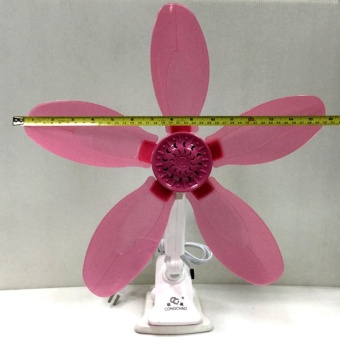 EXPERT GROUP พัดลมหนีบ ติดผนัง CONGCHAO ขนาดเล็ก 16 นิ้ว ( สีชมพู )