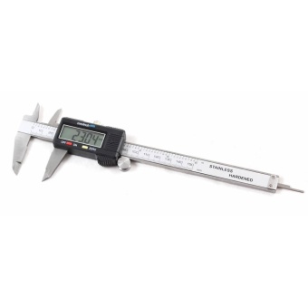 ITandHome เวอร์เนียร์คาลิปเปอร์ดิจิตอล Digital CALIPER VERNIER - สีเงิน