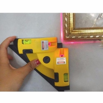 VAUKO : CLK เลเซอร์วัดระดับน้ำรูปสามเหลี่ยม วัดแนวระนาบและแนวตั้งฉาก Right angle 90 degree square Laser Level รุ่น CLK-001