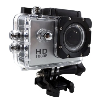 Ck Mobile Sport Action Camera 2.0 LCD Full HD 1080P No WiFi (สีเงิน)
