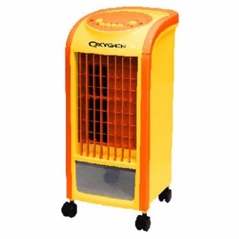 OXYGEN พัดลมไอเย็น รุ่น AV-513 (สีส้ม) แถมฟรี cooling pack 2 ชิ้น(Orange)