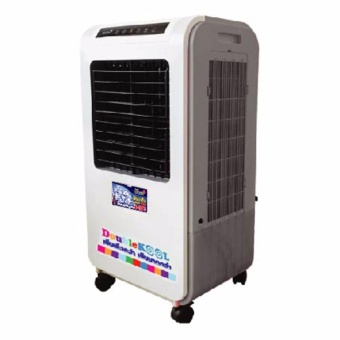 KOOL+ พัดลมไอเย็น Double KOOL รุ่น AC-801 (สีขาว) แถมฟรี cooling pack 2 ชิ้น(White)