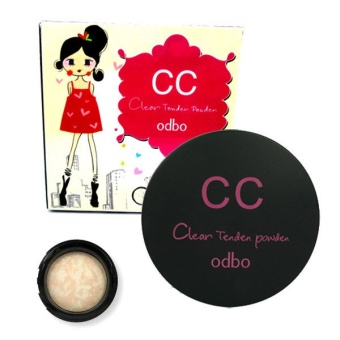 Odbo แป้งทาหน้า แป้งซีซี CC Clear Tender Powder OD604#23