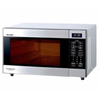 SHARP เตาอบไมโครเวฟระบบ Inverter 32 ลิตร รุ่น R-390I(Stainless)