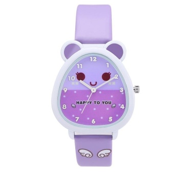 Kezzi Kids Boy Girl Watch K734 Quartz Analog Leather Wristwatches Gifts Cartoon Casual Waterproof Relogio - intl