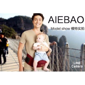 Aiebao ที่นั่งคาดเอว รุ่นพิเศษ สีเเดง