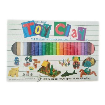 VRTOYS2U ดินน้ำมัน 24 สี 1000 กรัม