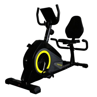 Power Reform จักรยานเอนปั่น นั่งปั่น นอนปั่น จักรยานออกกำลังกาย Recumbent Bike รุ่น Reactor 335L (สีดำ)