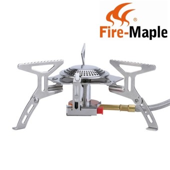 Fire-Maple FMS-105 Outdoor Camping Hiking Portable Split Foldable Gas Stove Cooking 2600W - intl