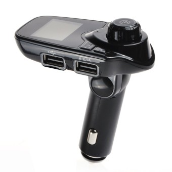 Car Kit Handsfree Wireless Bluetooth FM Transmitter MP3 Player USBSD LCD Modulator T11 - intl