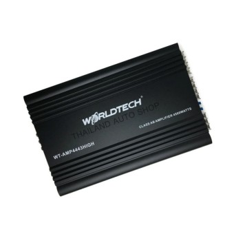 Worldtech พาวเวอร์แอมป์ 4 Ch.Class AB รุ่น WT-AMP4443HIGH