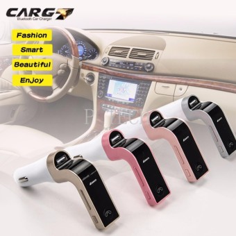 บลูทูธในรถยนต์ Bluetooth Car Charger FM Modulator CAR G7 Gold